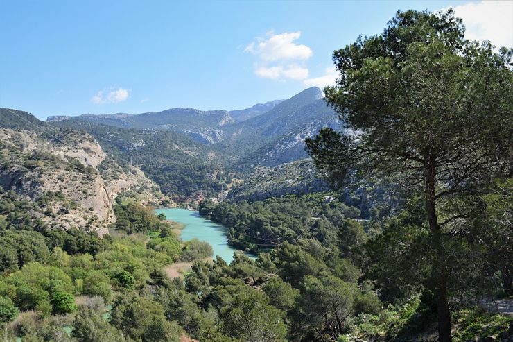 Caminito del Rey, view from access path