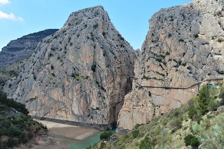 Caminito del Rey, end of the trail.