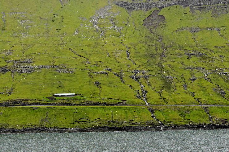 House at Sørvágsfjørður.