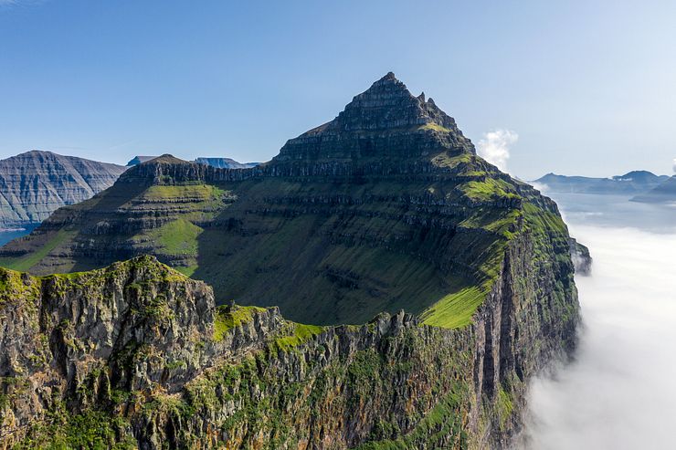 Borgarin ridge on Kalsoy
