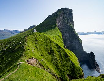 Kallur lighthouse on Kalsoy • Road Tripster