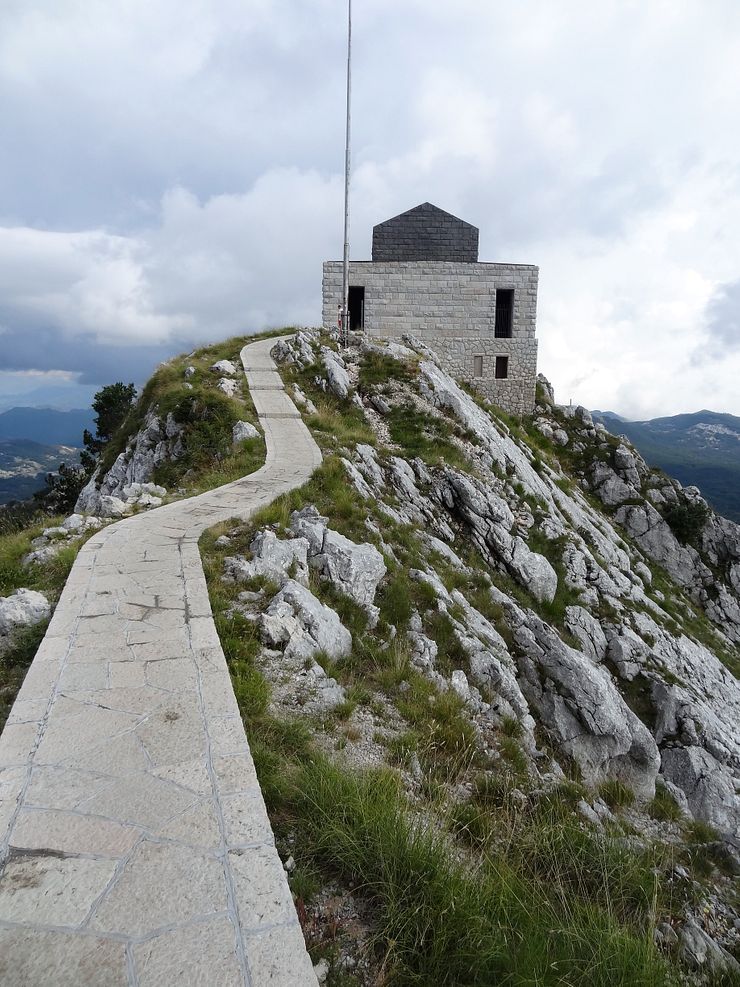Njegoš Mausoleum back