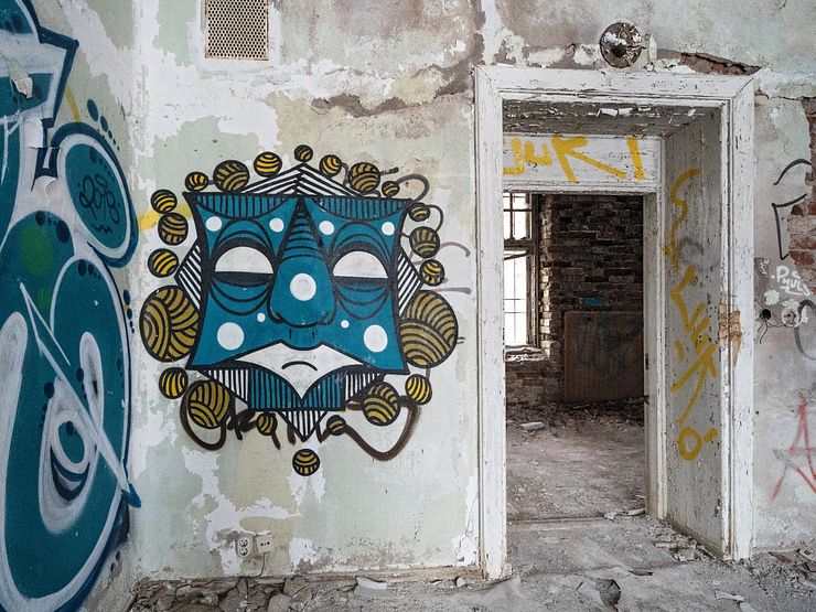 Room at the second floor of Fasta paviljongen