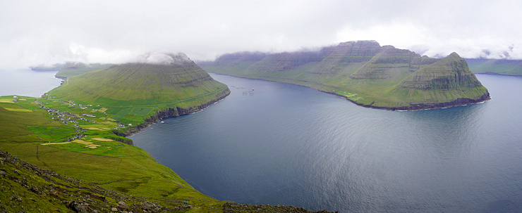 Viðareiði panorama