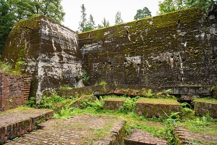 The guest bunker at Wolf's Lair.